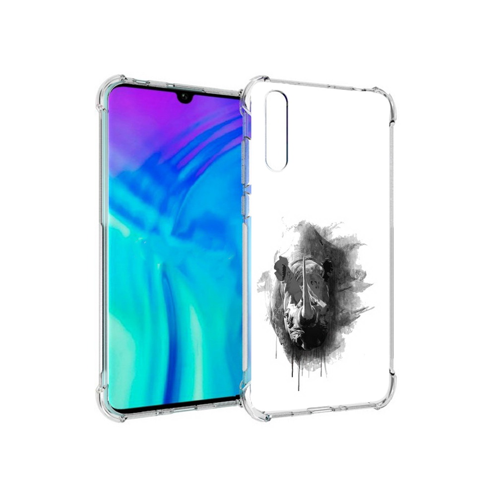 

Чехол MyPads Tocco для Huawei Enjoy 10s носорог, Прозрачный, Tocco
