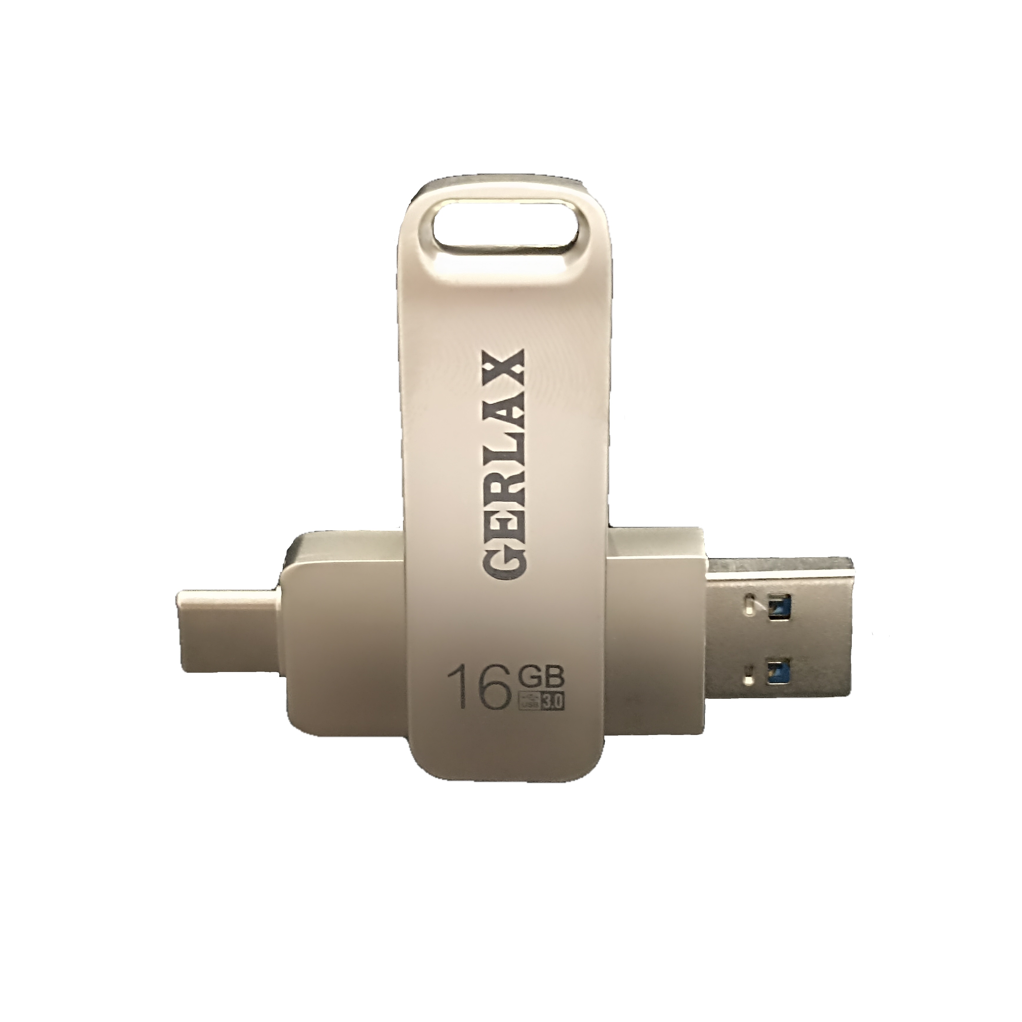 

Флешка USB-Type-C Gerlax 16 ГБ (OTG 2 в 1), GERLAX 2 в 1
