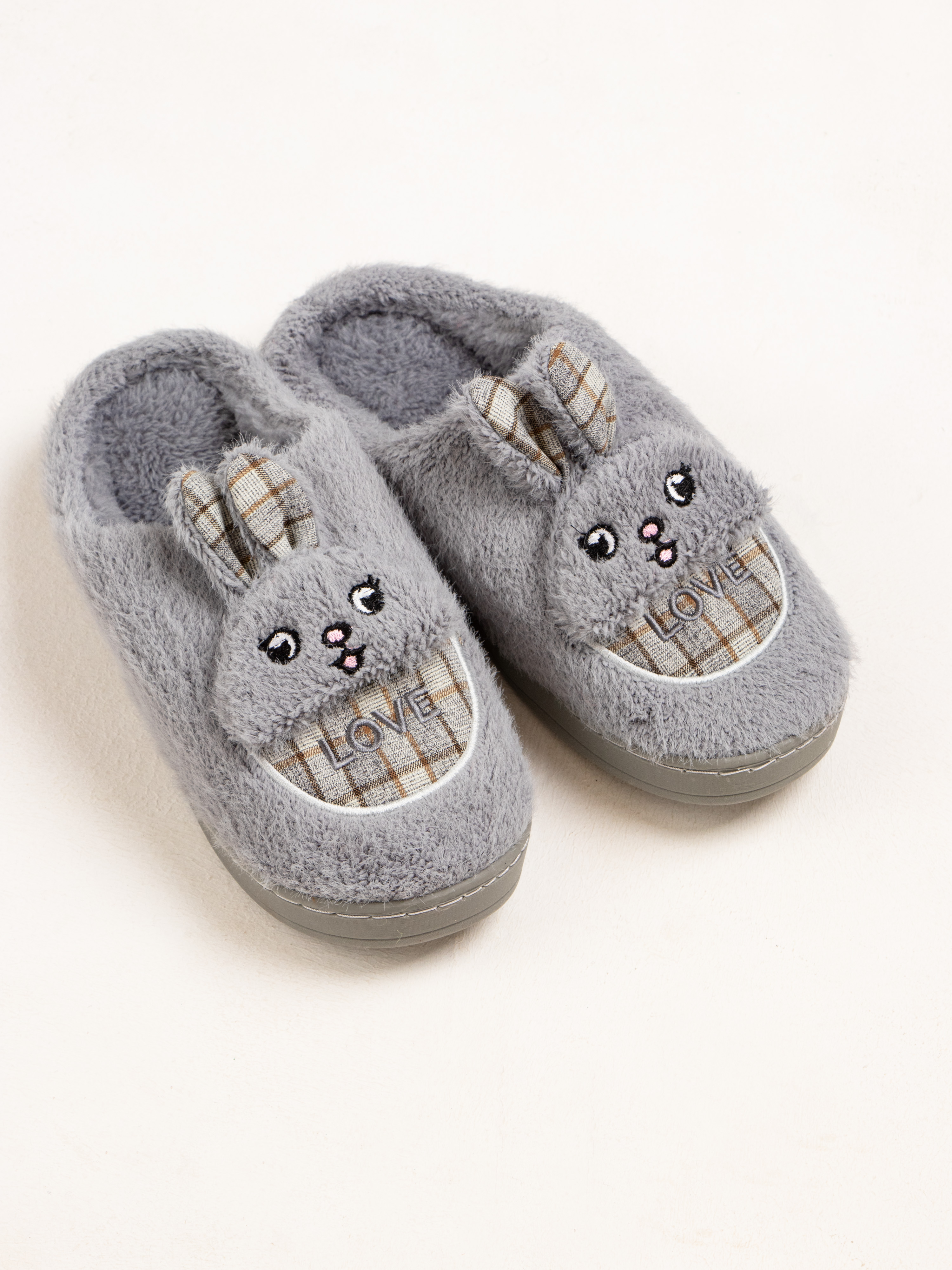 

Тапочки женские Glamuriki 87 серые 39-40 RU, Серый, 87