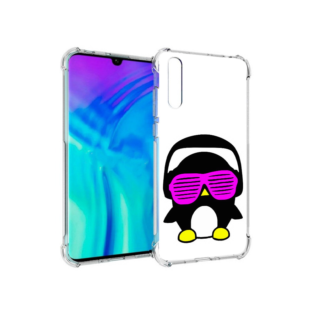 Чехол MyPads Tocco для Huawei Enjoy 10s пингвин