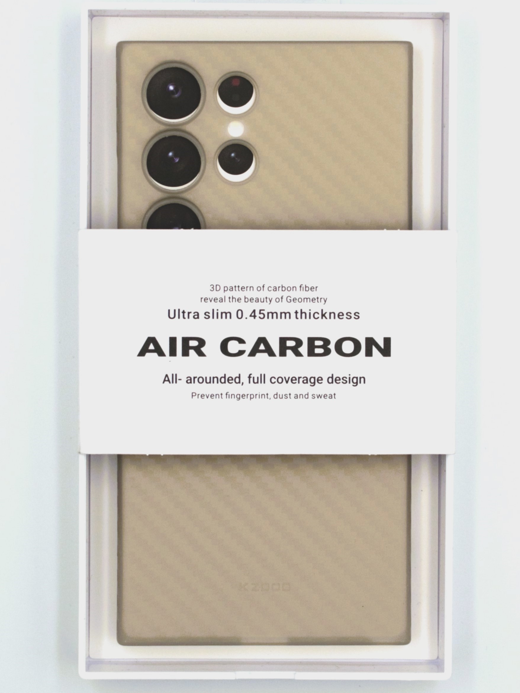 

Чехол для Samsung Galaxy S24 Ultra AIR Carbon-Зелёный, Бежевый, Samsung Galaxy S24 Ultra