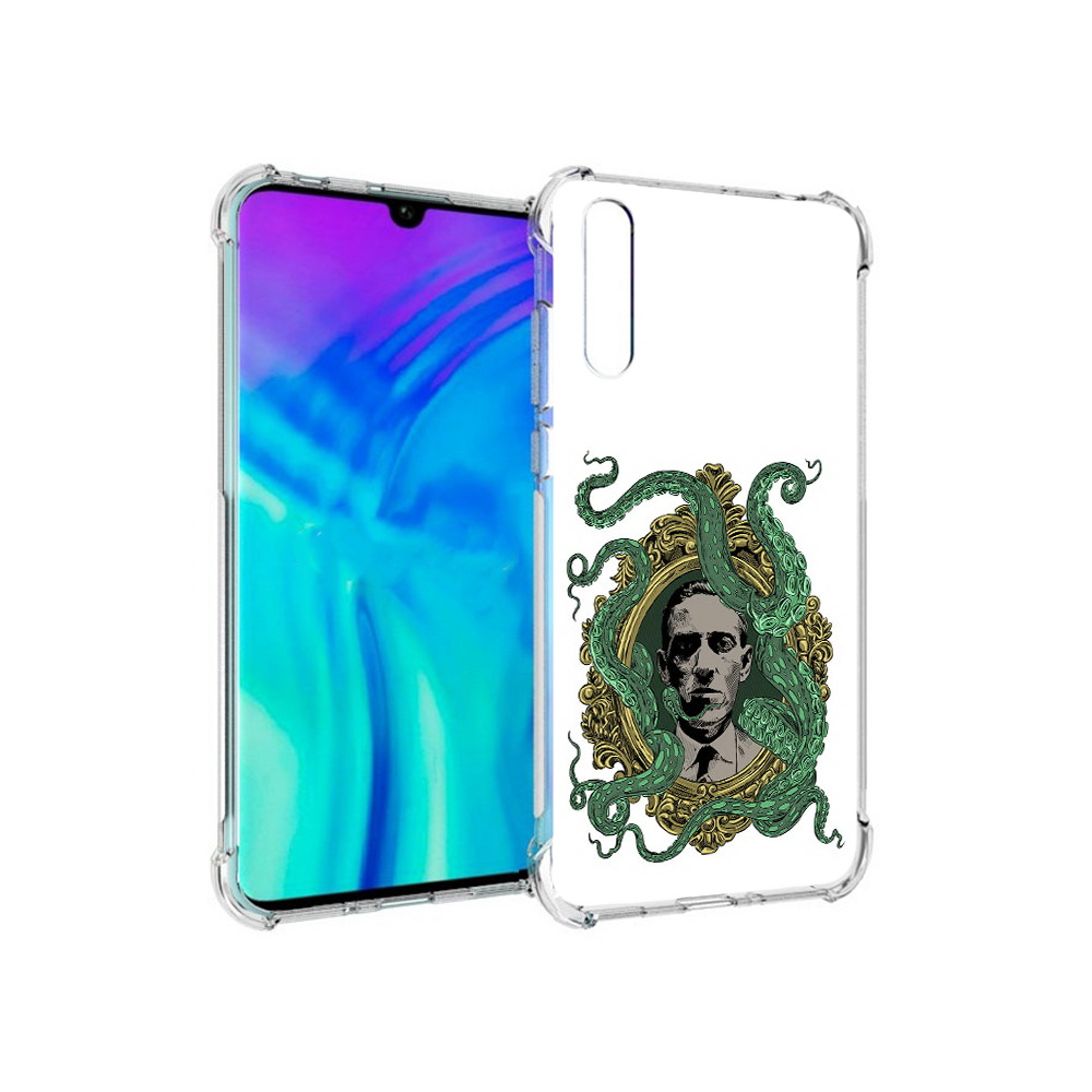 

Чехол MyPads Tocco для Huawei Enjoy 10s портрет с кракеном, Прозрачный, Tocco
