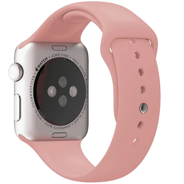 

Ремешок для Apple Watch 44mm/42mm Sport Band Pink Sand, Розовый, Ремешок для Apple Watch 44mm/42mm