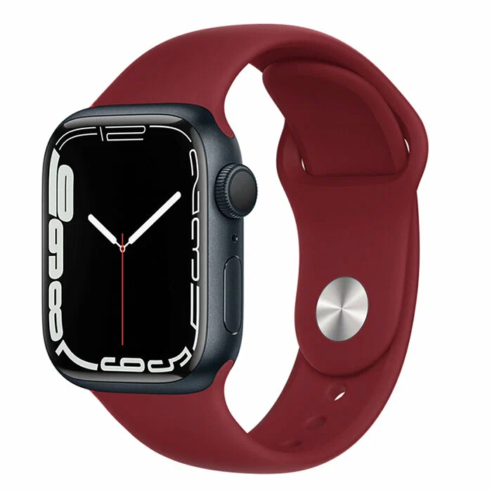 

Ремешок для Apple Watch 44mm/42mm Sport Band Bordo, Бордовый, Ремешок для Apple Watch 44mm/42mm