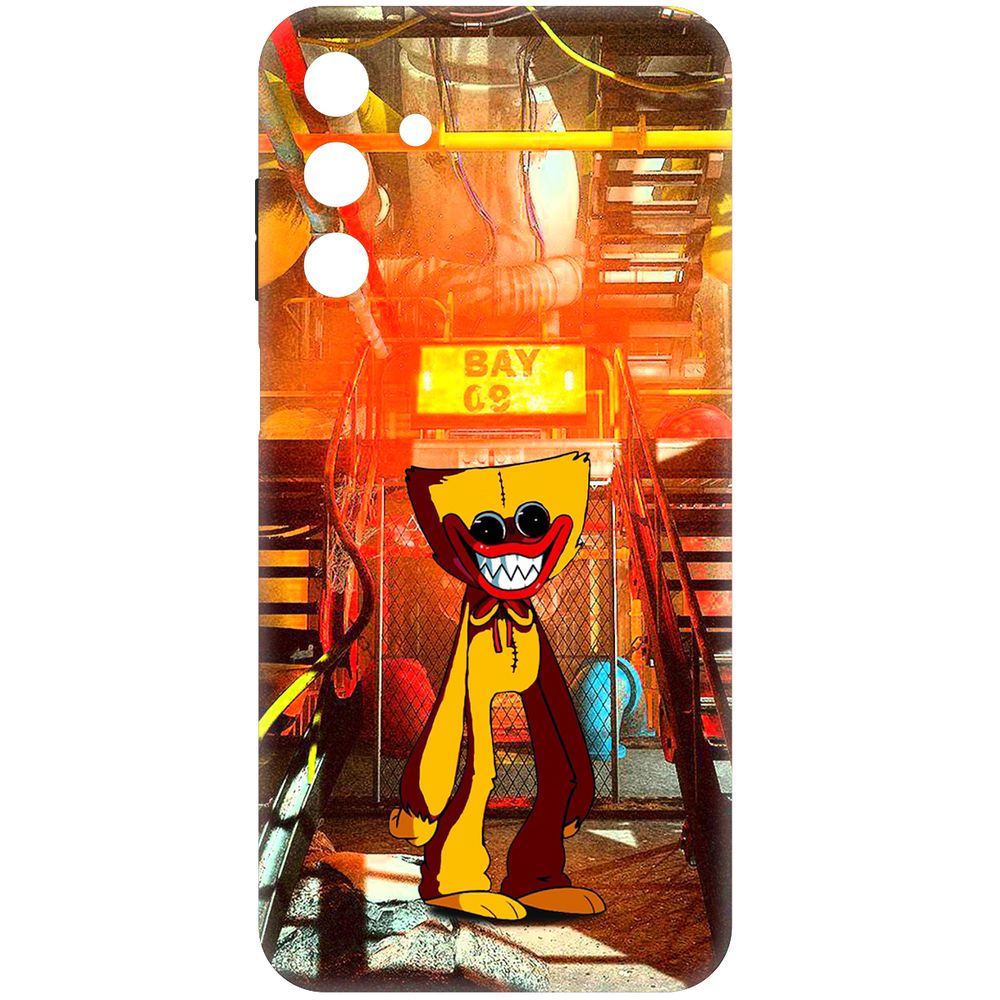 

Чехол-накладка Krutoff Soft Case Хаги Ваги Желтый для Samsung Galaxy A15 4G (A155) черный