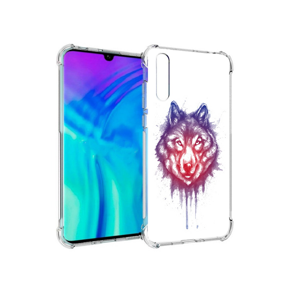 

Чехол MyPads Tocco для Huawei Enjoy 10s пушистый волк, Прозрачный, Tocco