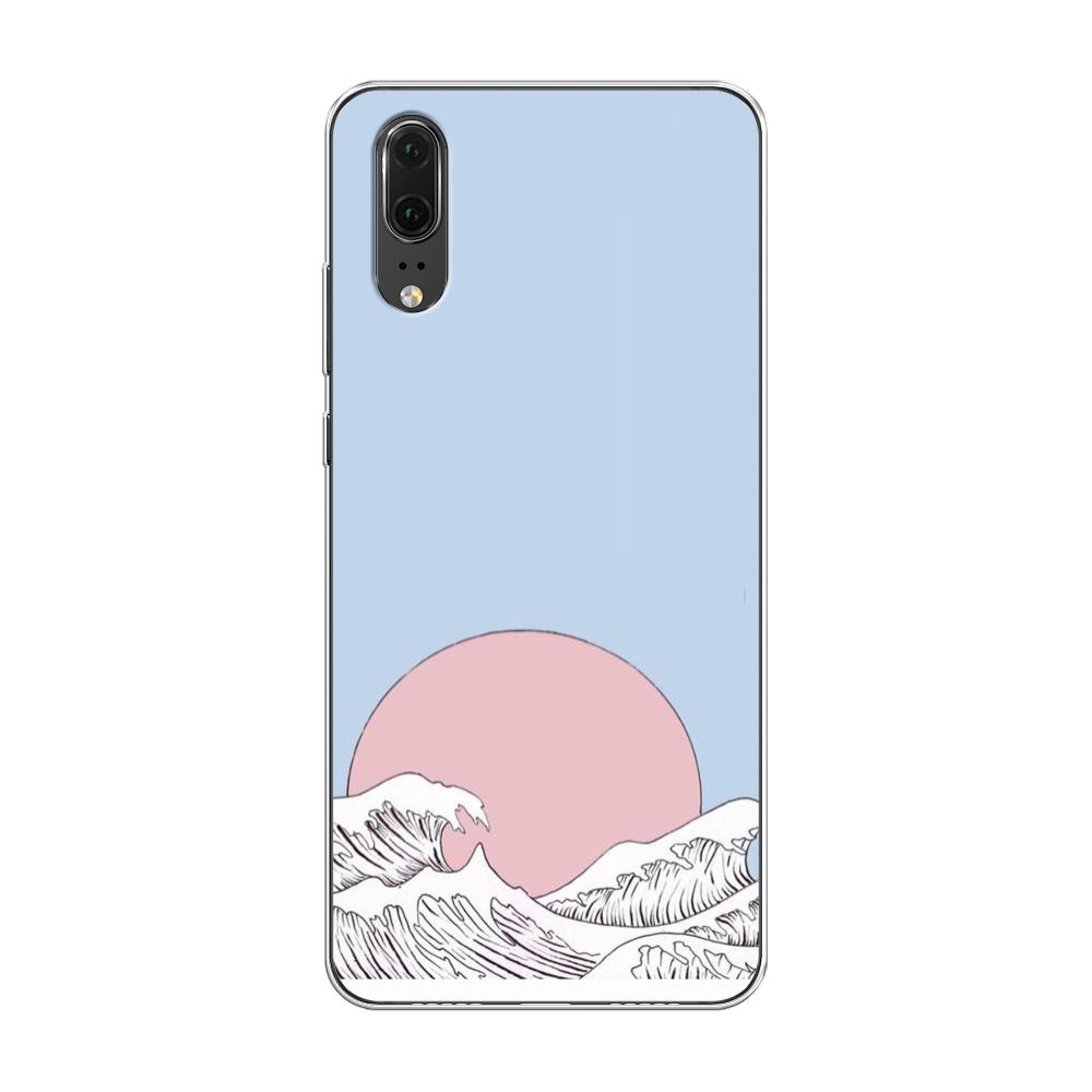 

Чехол Awog "Японское солнце" для Huawei P20, 64350-10