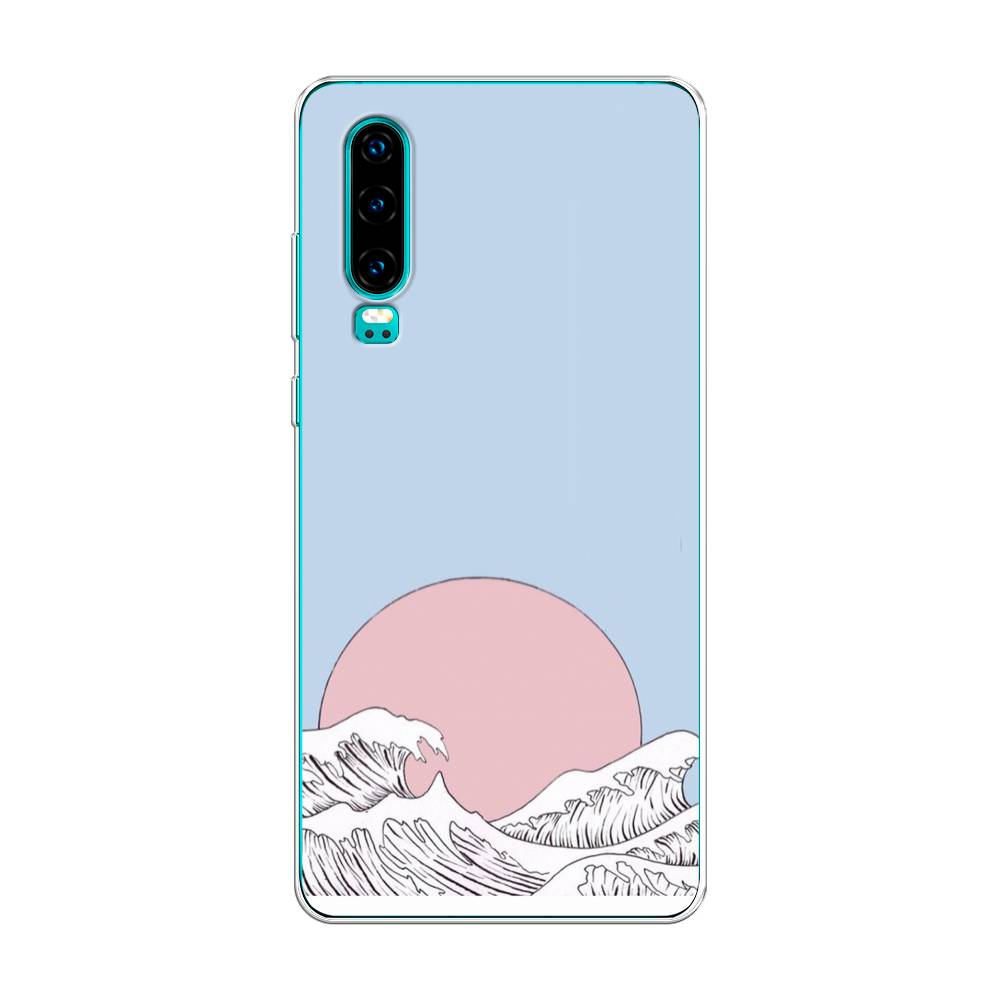 

Чехол Awog "Японское солнце" для Huawei P30, 68550-10