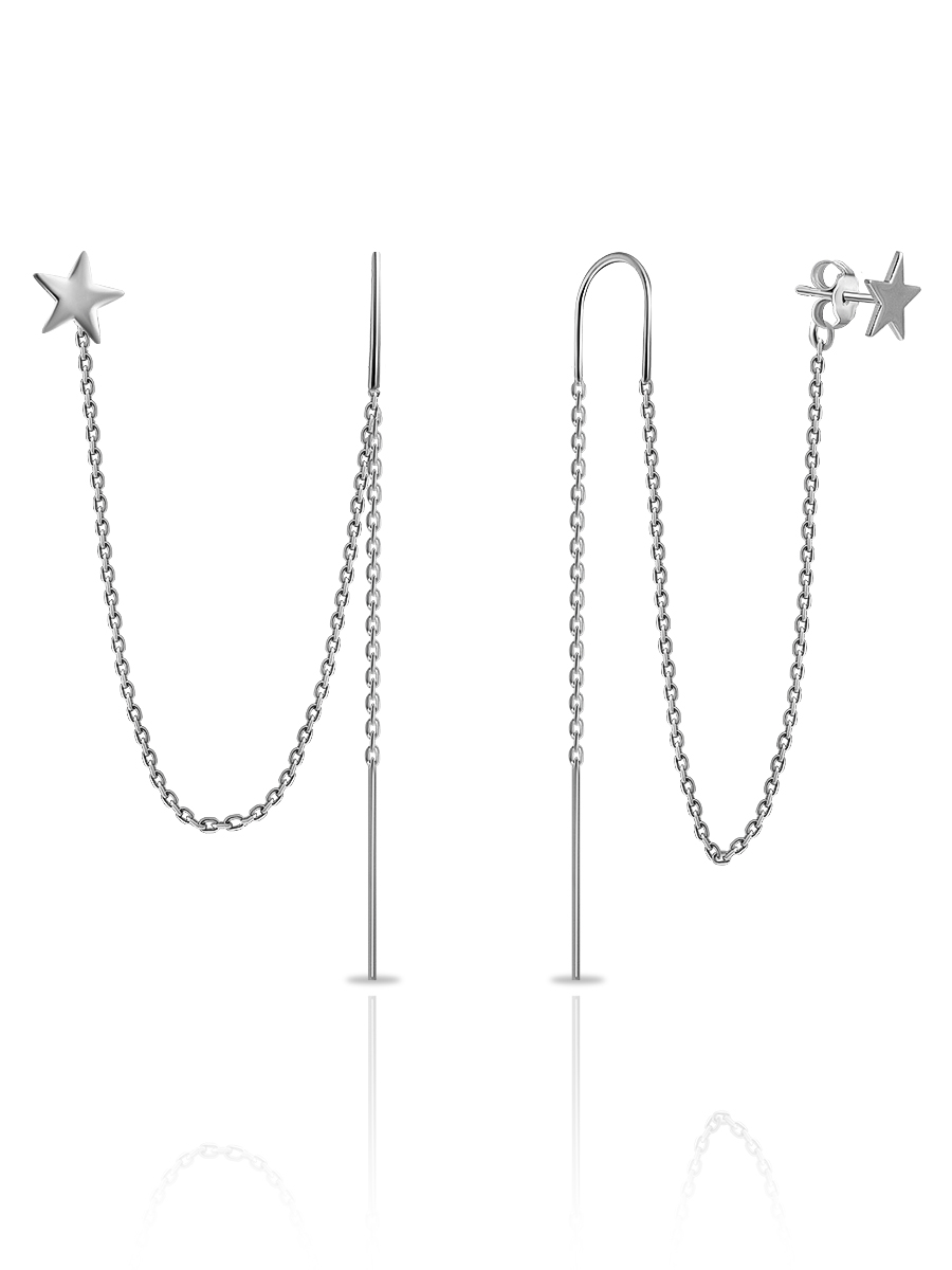 

Серьги из серебра SKAZKA Natali Romanovoi 38560, 38560