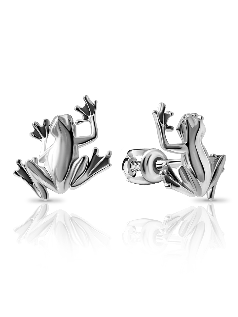 

Серьги из серебра с эмалью SKAZKA Natali Romanovoi 38562, 38562