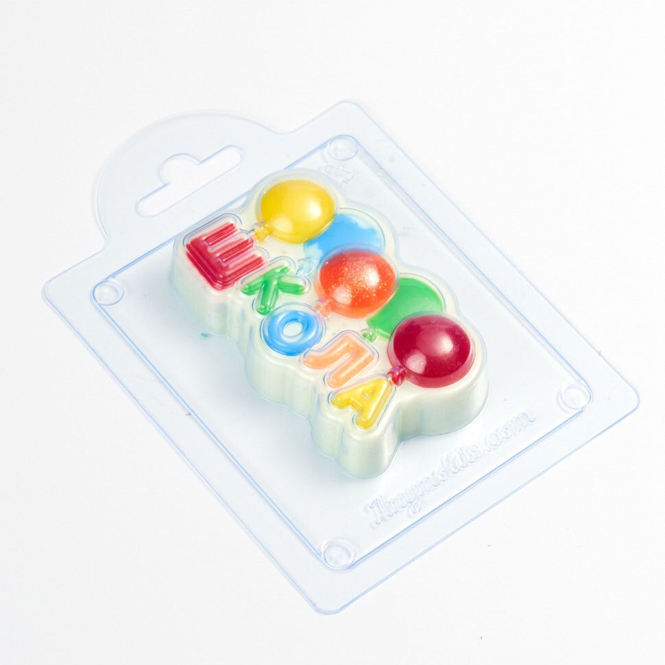 

Школа форма из пластика для мыла, шоколада AnyMolds
