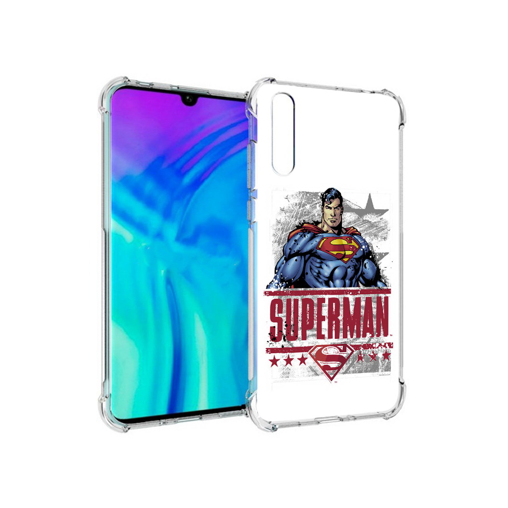 

Чехол MyPads Tocco для Huawei Enjoy 10s рисунок супермен, Прозрачный, Tocco