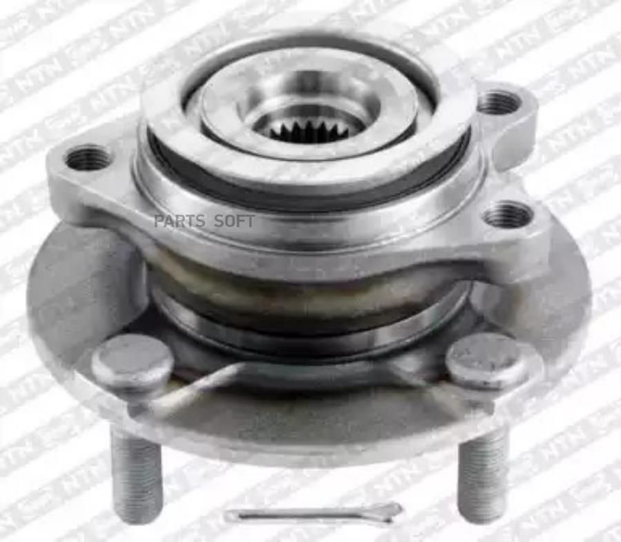 

Ступица передняя в сборе L=R NISSAN Tiida 07-> SNR R168.77