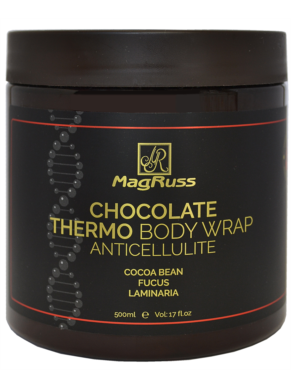 Шоколадное термо обертывание Magruss CHOCOLATE THERMO BODY WRAP 500 мл компактная пудра бронзатор для лица magruss 8 5 гр