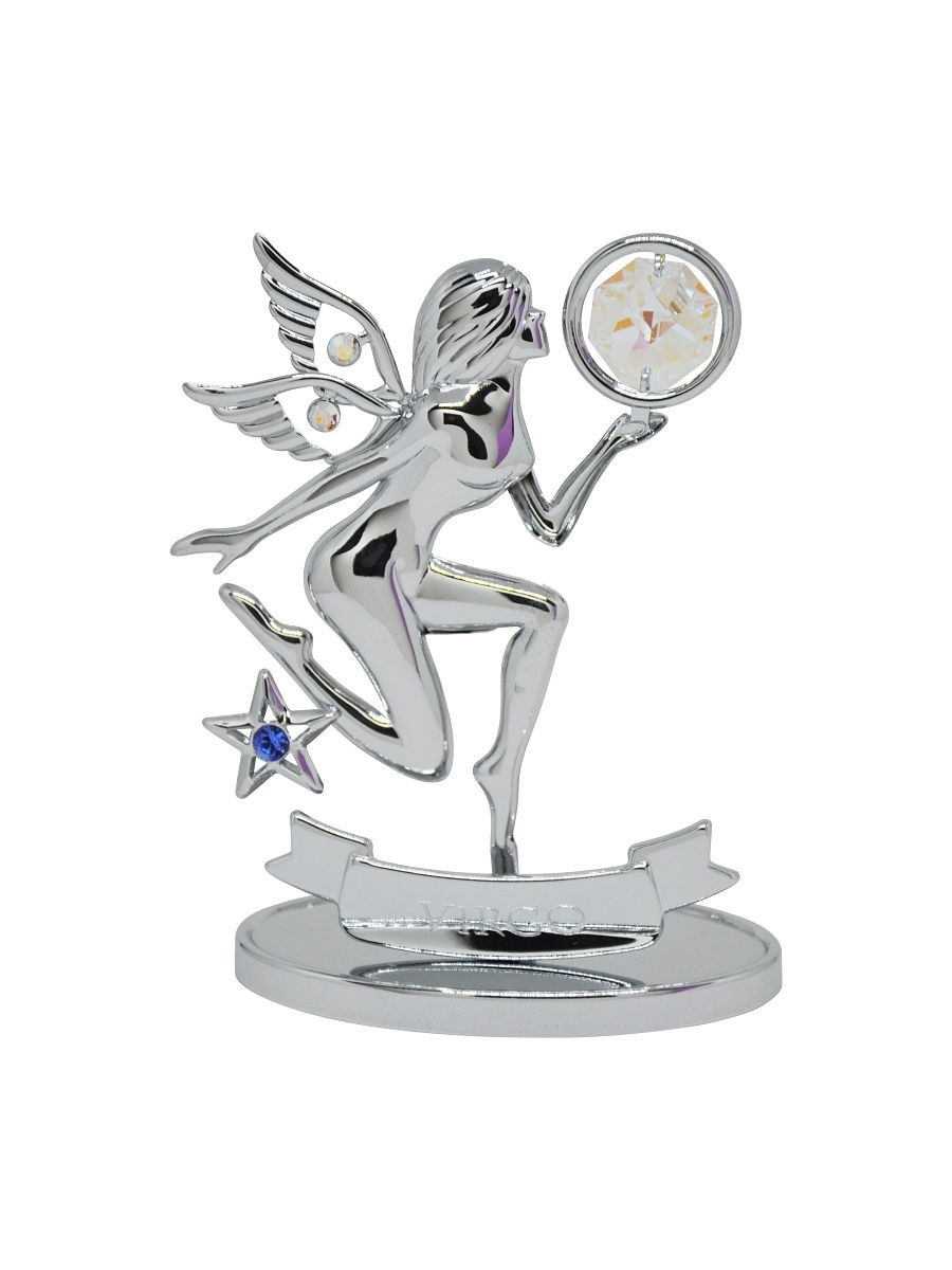 

Фигурка Зодиак Дева CRYSTOCRAFT 262-001-CABB серебристый, 262-001-CABB