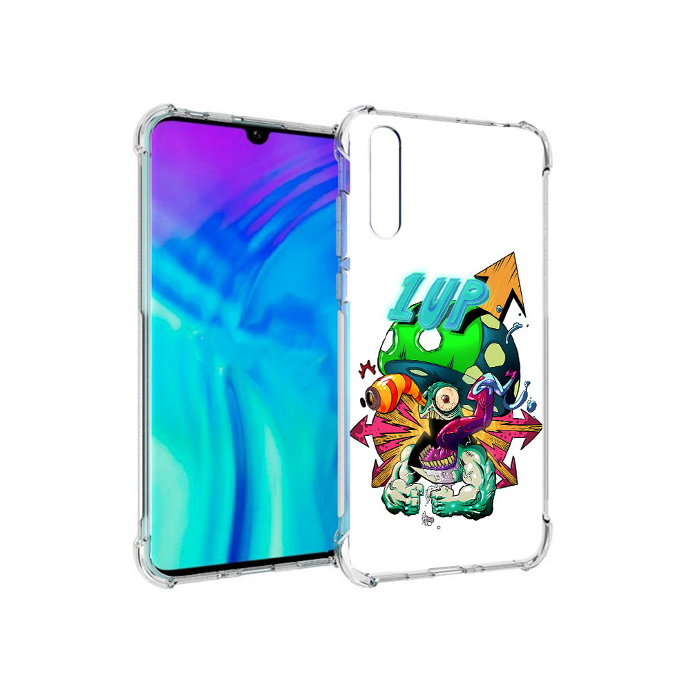 

Чехол MyPads Tocco для Huawei Enjoy 10s сильный гриб абстракция, Прозрачный, Tocco