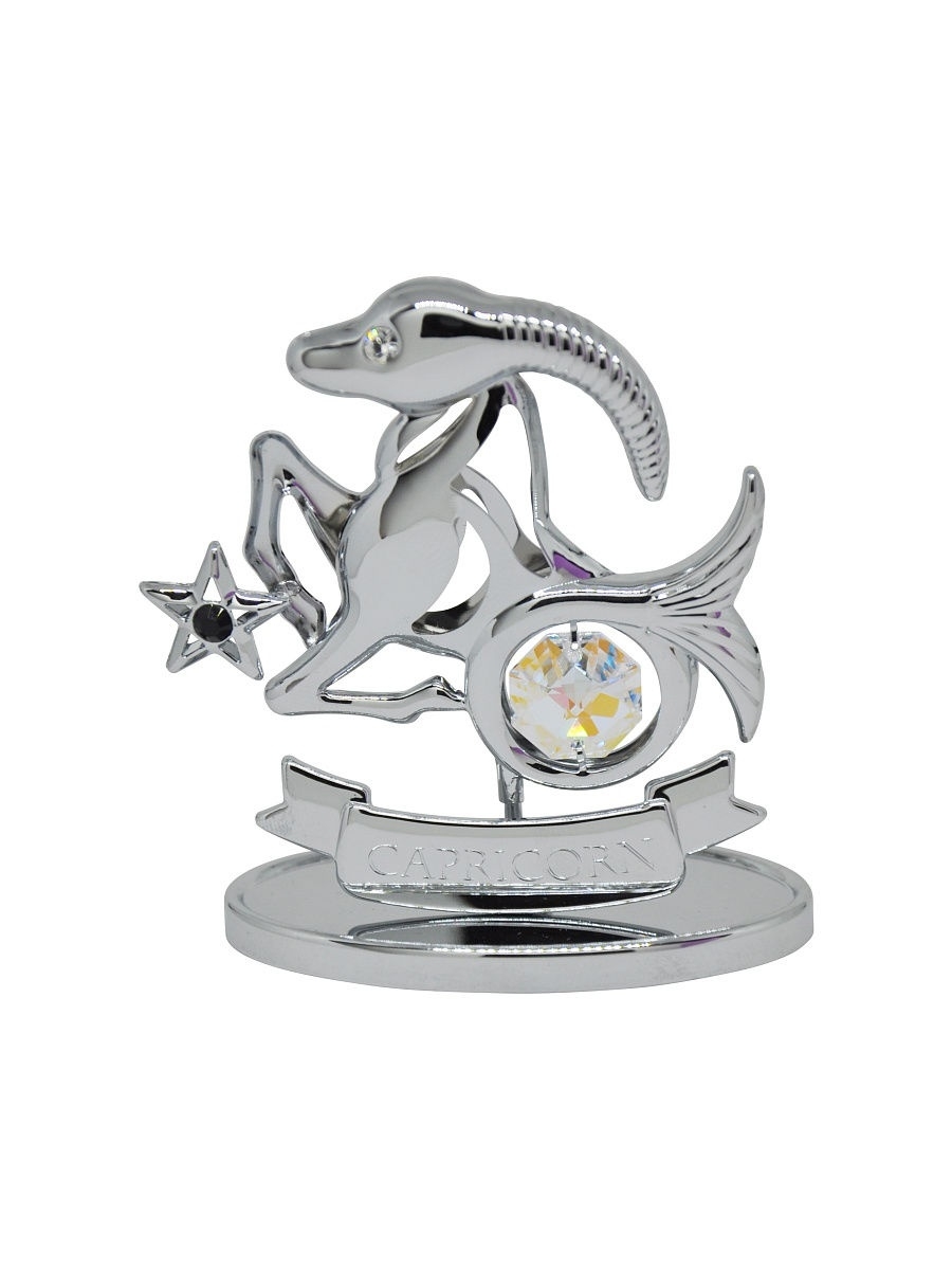 

Фигурка Зодиак Козерог CRYSTOCRAFT 266-001-CABB серебристый, 266-001-CABB