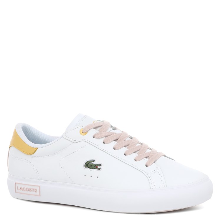 фото Кеды женские lacoste sfa0067 powercourt 0722 3 белые 3.5 uk