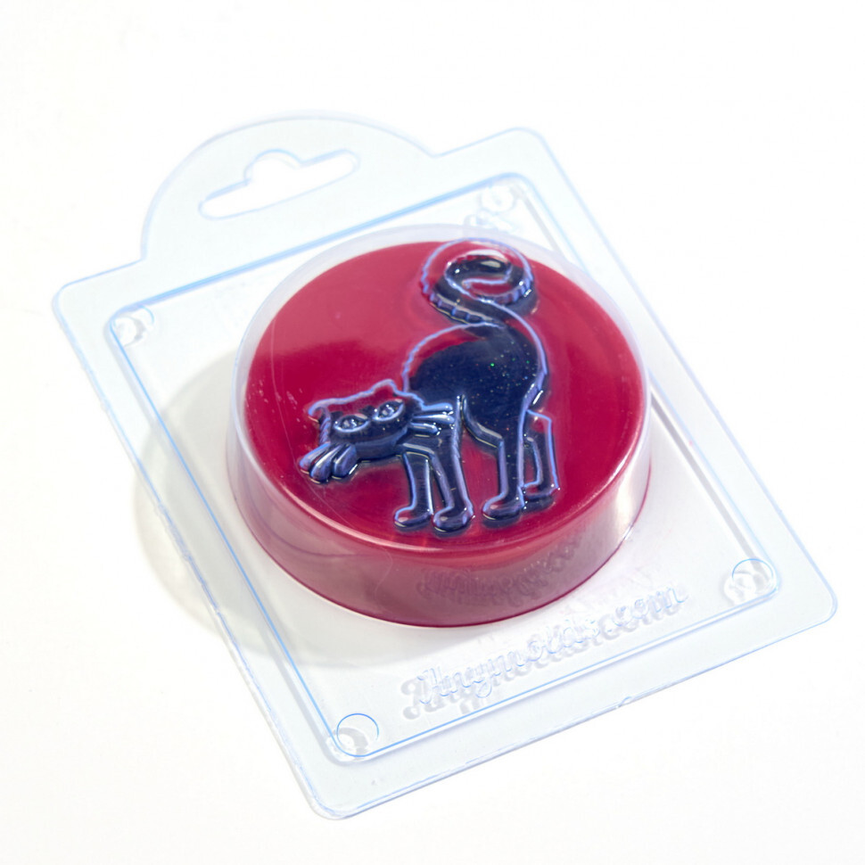 

Кот форма из пластика для мыла, шоколада AnyMolds
