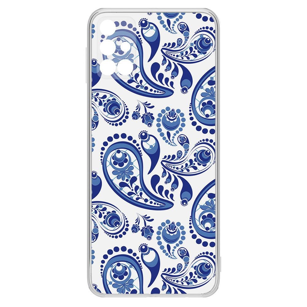 

Чехол-накладка Krutoff Clear Case Гжель для Samsung Galaxy M31s (M317)
