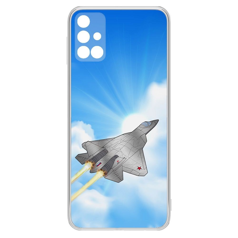 

Чехол-накладка Krutoff Clear Case СУ-57 для Samsung Galaxy M31s (M317)