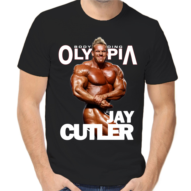 

Футболка мужская черная 44 р-р bodibilding olimpia jay cutler, Черный, fm_jay_catler