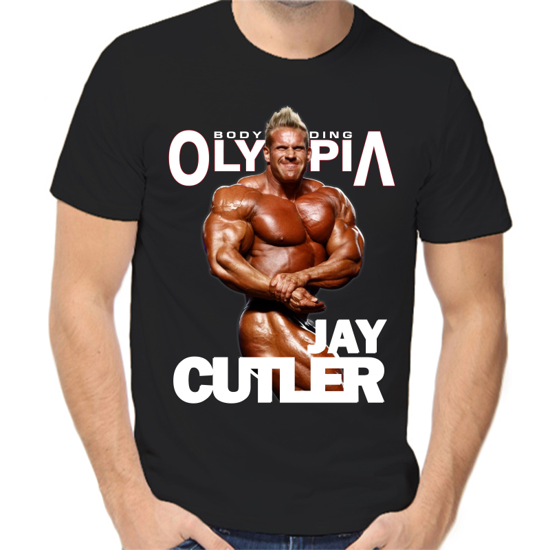 

Футболка мужская черная 52 р-р bodibilding olimpia jay cutler, Черный, fm_jay_catler