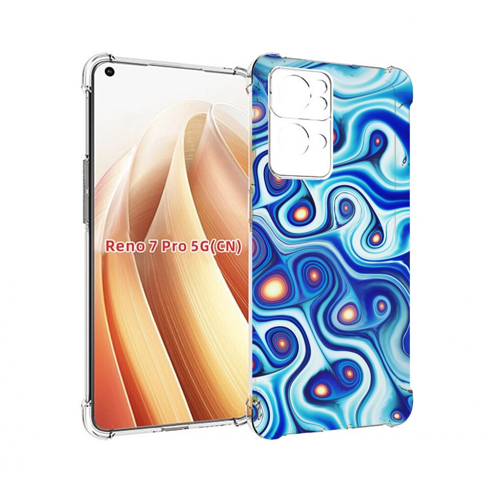 

Чехол MyPads абстрактная-текстура для OPPO Reno7 Pro 5G, Прозрачный, Tocco
