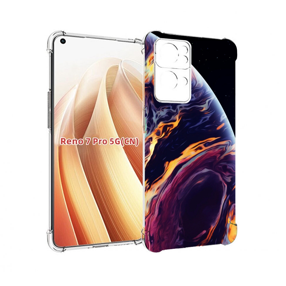 

Чехол MyPads акварельная планета для OPPO Reno7 Pro 5G, Прозрачный, Tocco
