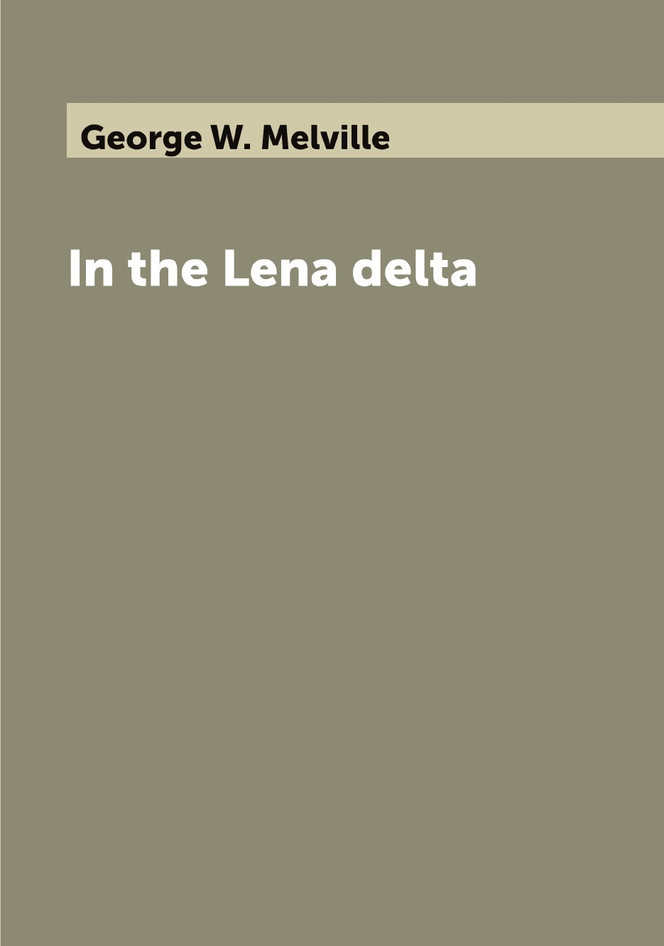 

In the Lena delta