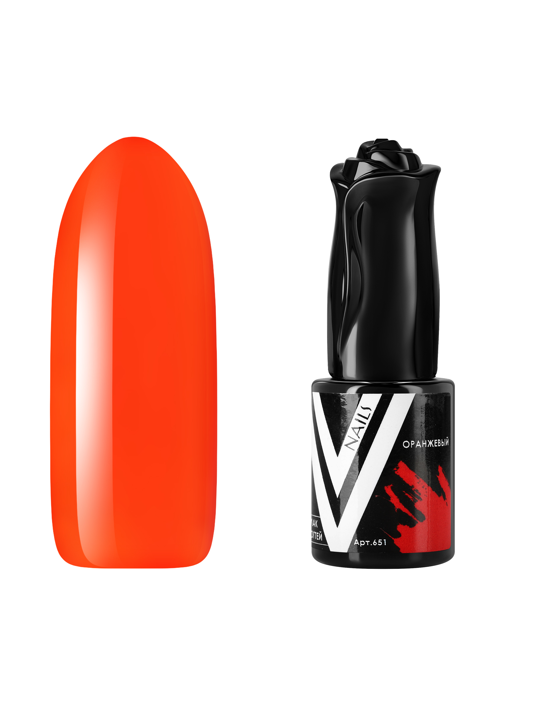 Гель-лак витражный Vogue Nails для аквариумного дизайна, прозрачный, оранжевый, 10 мл ошейник дарэлл простой стандарт 1 слой безразмерный кожаный 20 ммх44 см оранжевый