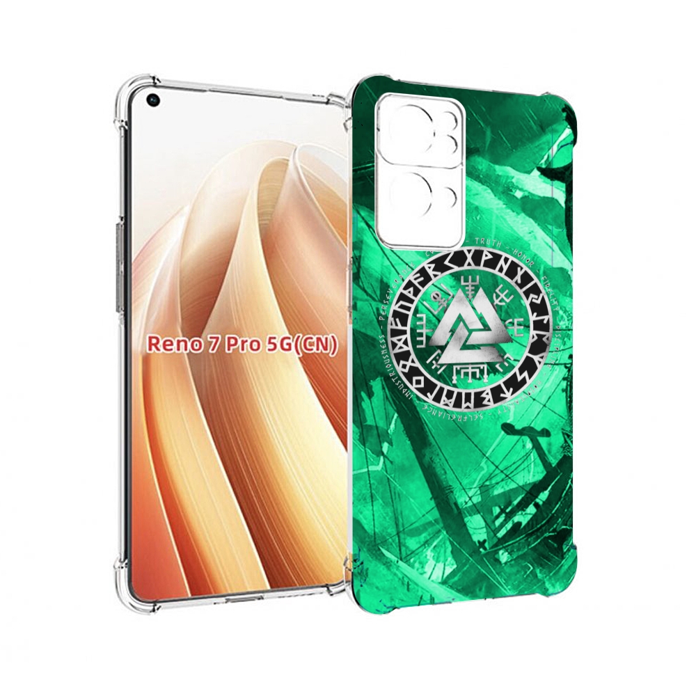

Чехол MyPads ассасин-крид-2020-рагнарек мужской для OPPO Reno7 Pro 5G, Прозрачный, Tocco