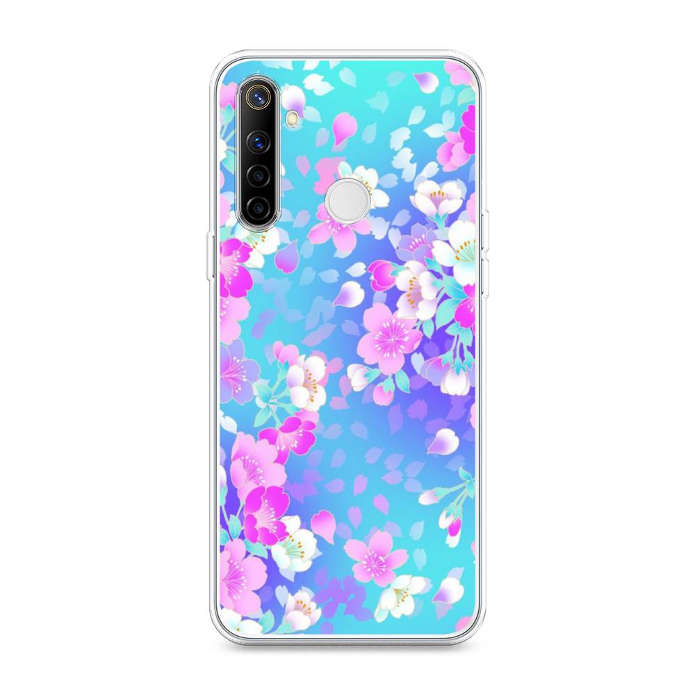 

Чехол Awog на Realme 6i "Яблоневые цветы", Разноцветный, 252950-8