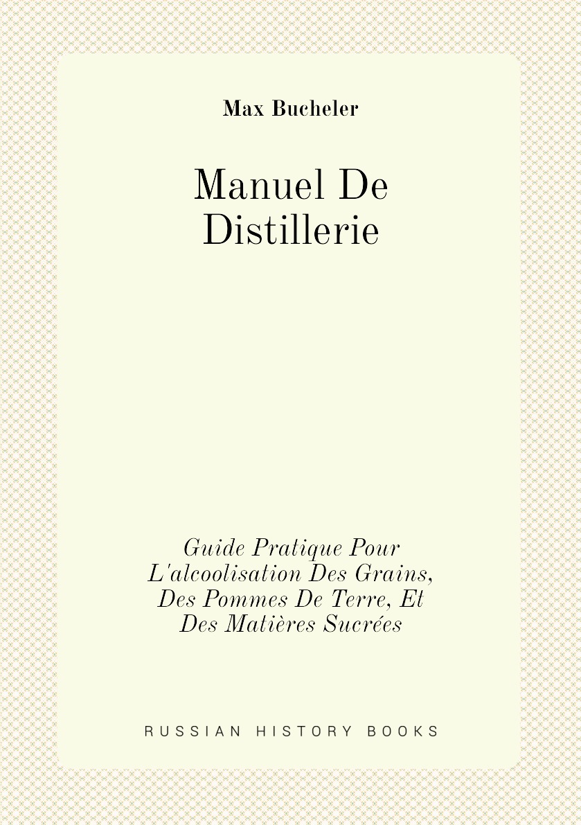 

Manuel De Distillerie