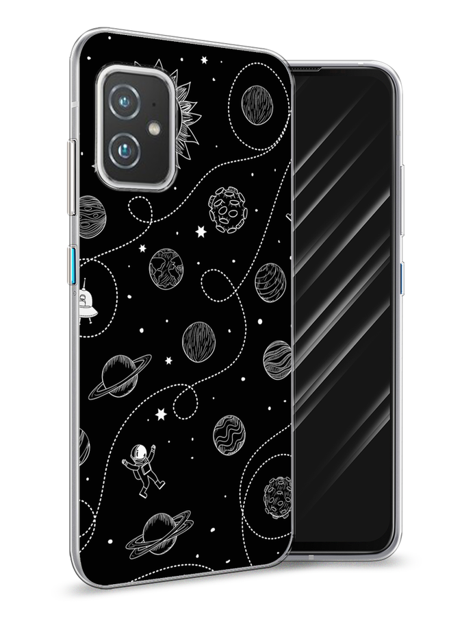 

Чехол Awog на Asus ZenFone 8 "В невесомости", Бежевый, 44450-4