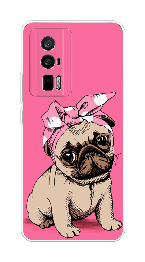 

Чехол Awog на Xiaomi Redmi K60, Poco F5 Pro "Dog Pin-Up", 318850-1