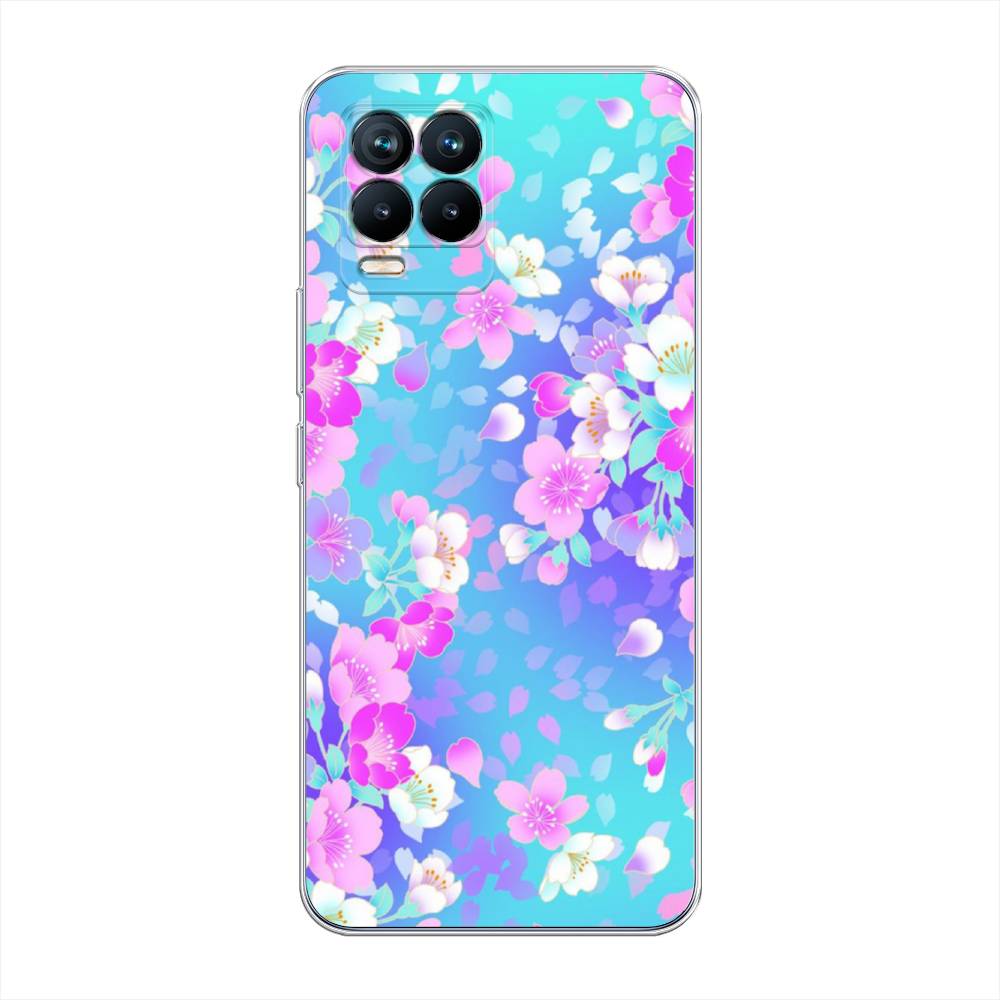 

Чехол Awog на Realme 8/8 Pro "Яблоневые цветы", Разноцветный, 255450-8