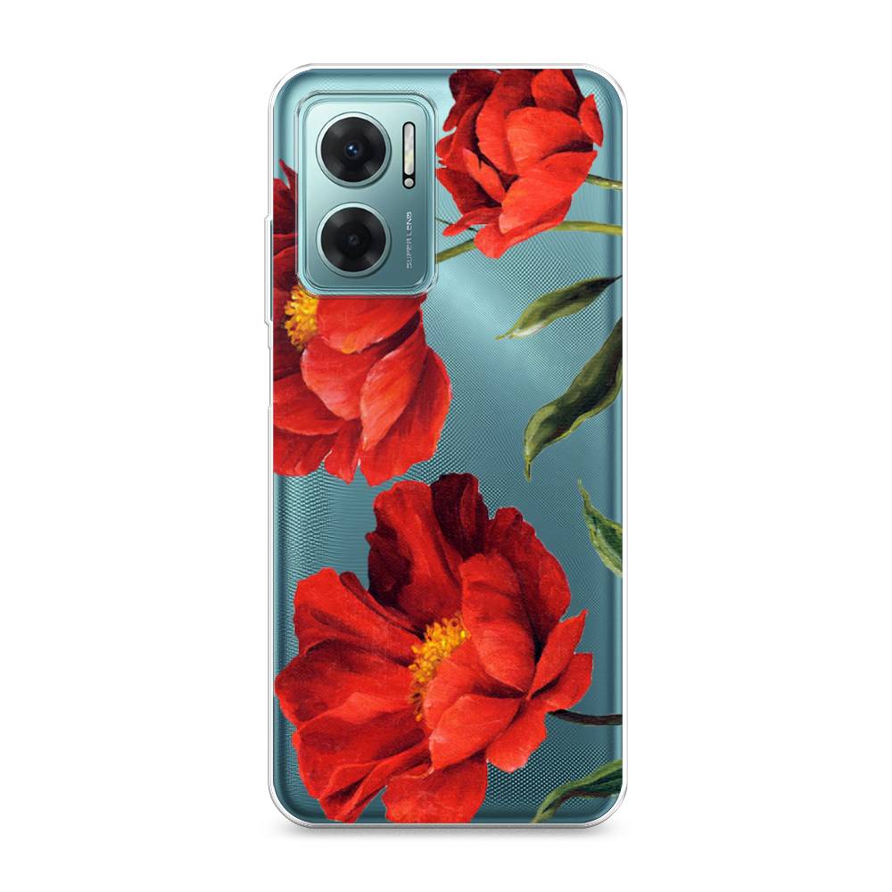 

Чехол Awog на Xiaomi Redmi 10 5G "Красные маки", Разноцветный, 313550-8