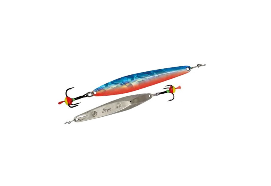 

Блесна вертикальная ECOPRO Spy 50мм, 6г, BRS, Голубой;красный;серебристый, EPVJSP50BRS
