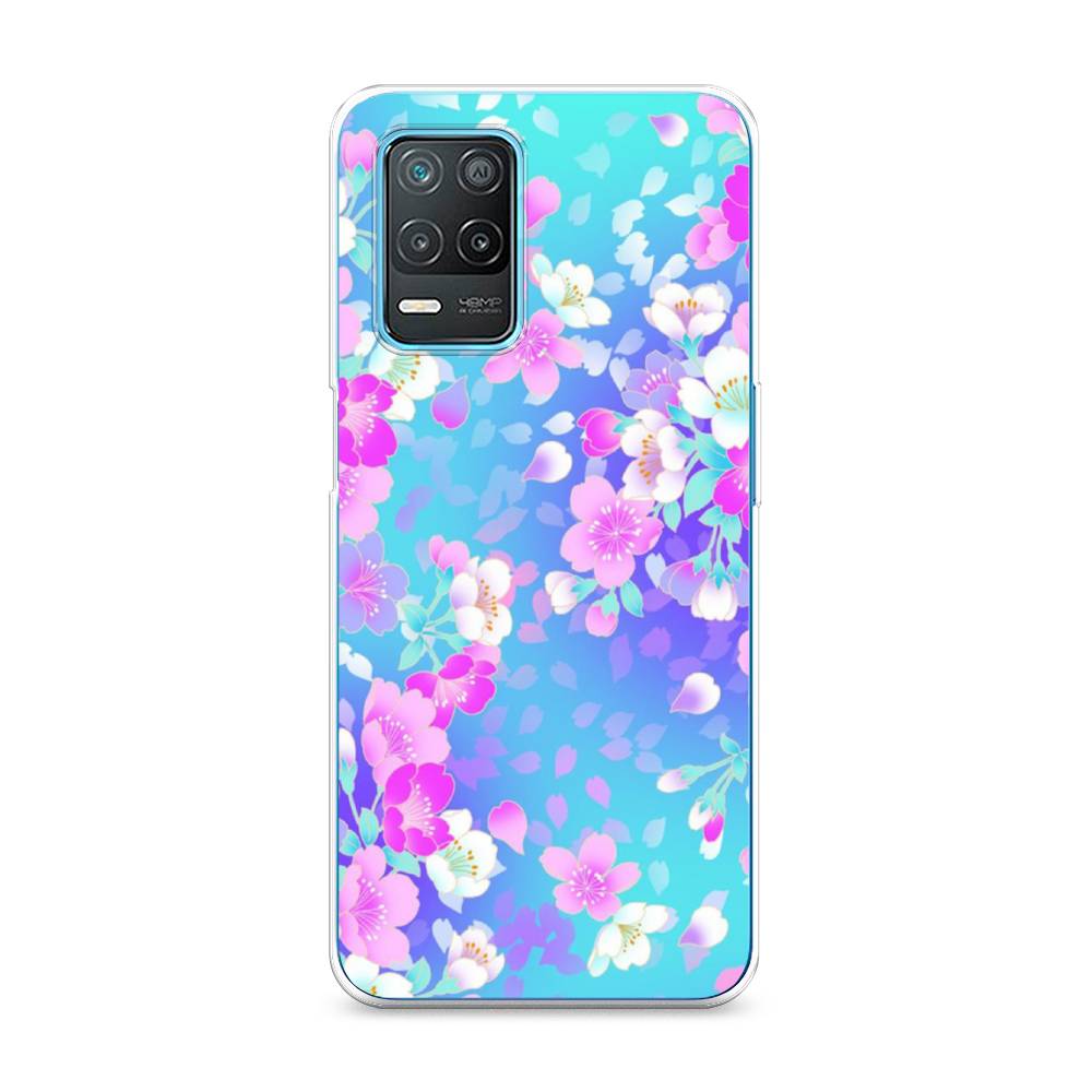 

Чехол Awog на Realme 8 5G/Narzo 30 5G "Яблоневые цветы", Разноцветный, 257050-8