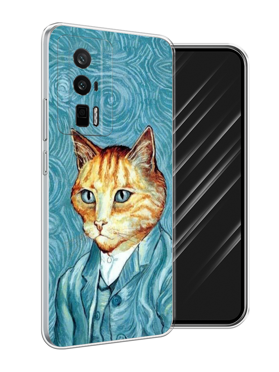 

Чехол Awog на Xiaomi Redmi K60/Poco F5 Pro "Кот Ван Гог", Голубой;коричневый, 318850-1