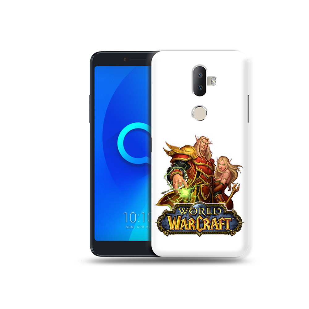 

Чехол MyPads Tocco для Alcatel 3V варкрафт2, Прозрачный, Tocco