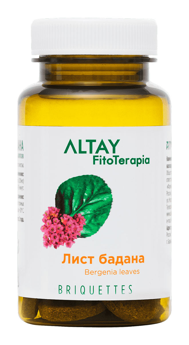 

Бадана лист Алфит, 25 брикетов по 2 г, a6613