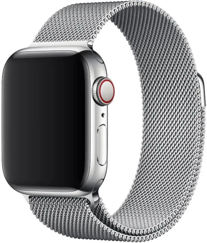 

Ремешок для Apple Watch 44mm/42mm Milanese Loop Silver, Серебристый, Ремешок для Apple Watch 44mm/42mm