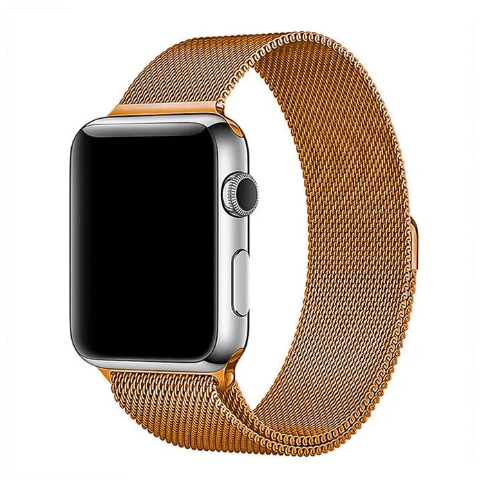 

Ремешок для Apple Watch 38mm/40mm Milanese Loop Gold, Золотистый, Ремешок Apple Watch 38mm/40mm