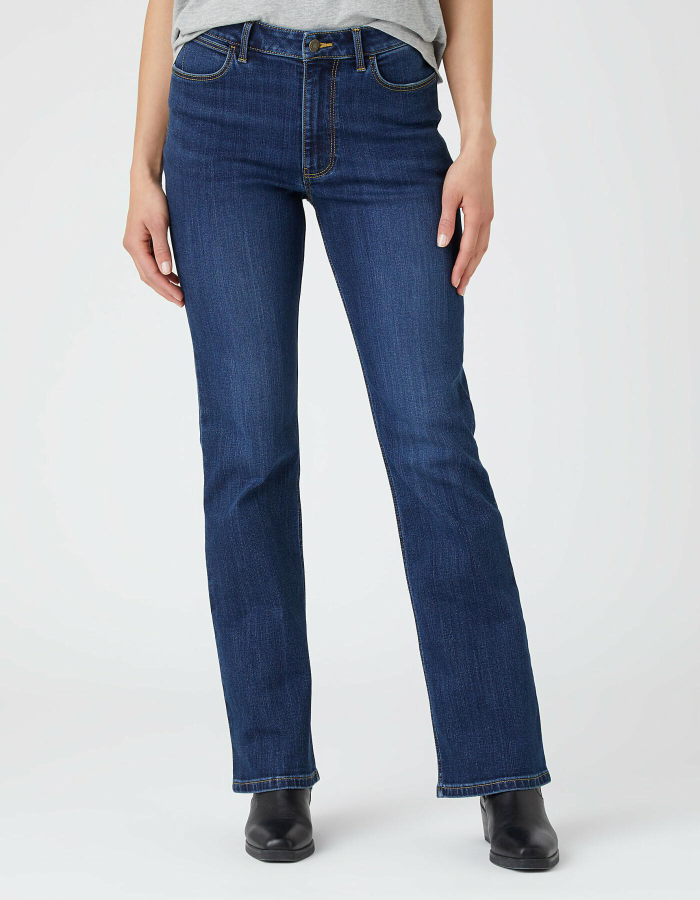 

Джинсы женские Wrangler 112141238 синие 29/32, Синий, 112141238
