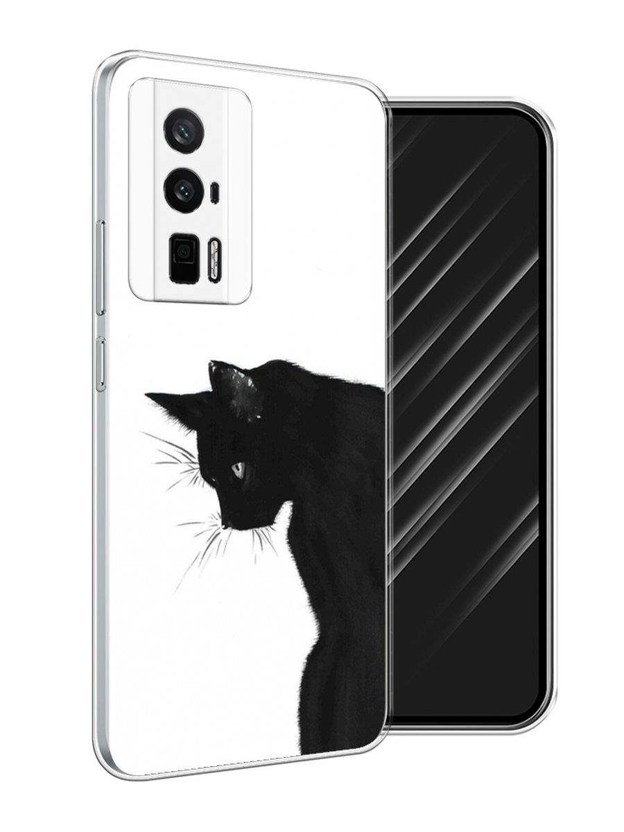 

Чехол Awog на Xiaomi Redmi K60/Poco F5 Pro "Black cat", Черный;белый, 318850-1