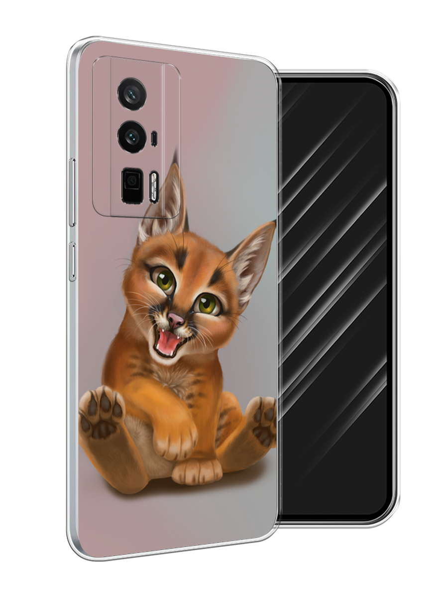 

Чехол Awog на Xiaomi Redmi K60/Poco F5 Pro "Малыш рыси", Оранжевый;серый, 318850-1