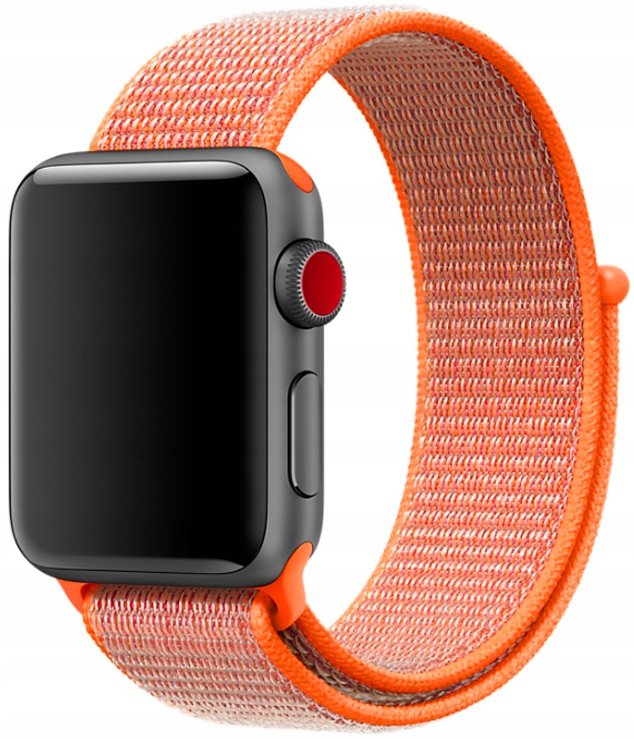 

Ремешок для Apple Watch 44mm/42mm Nylon Loop Orange, Оранжевый, Ремешок для Apple Watch 44mm/42mm