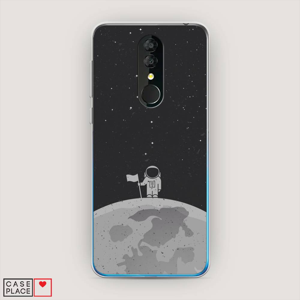 фото Силиконовый чехол "первый на луне" на alcatel 3 5053y (2019) awog
